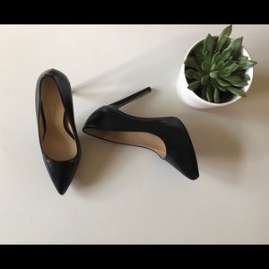Nine West Black Patent Heels 4.5”